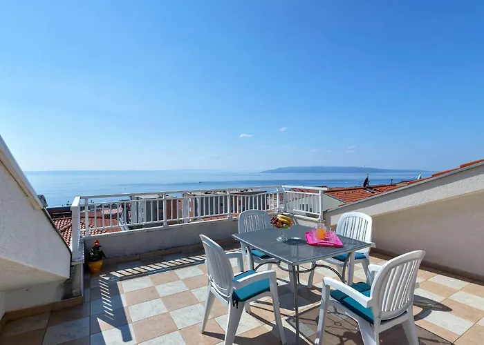 Vele Duplex-wohnung Mit Terrassen Und Meerblick By Interhome Apartment *